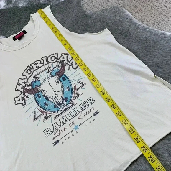 NWT Rock & Roll Denim American Rambler Muscle Tank - Picture 11 of 12